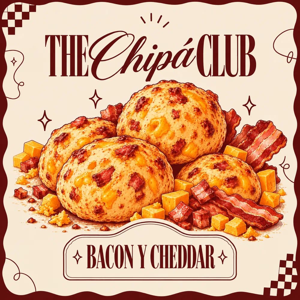 Chipá Bacon y cheddar